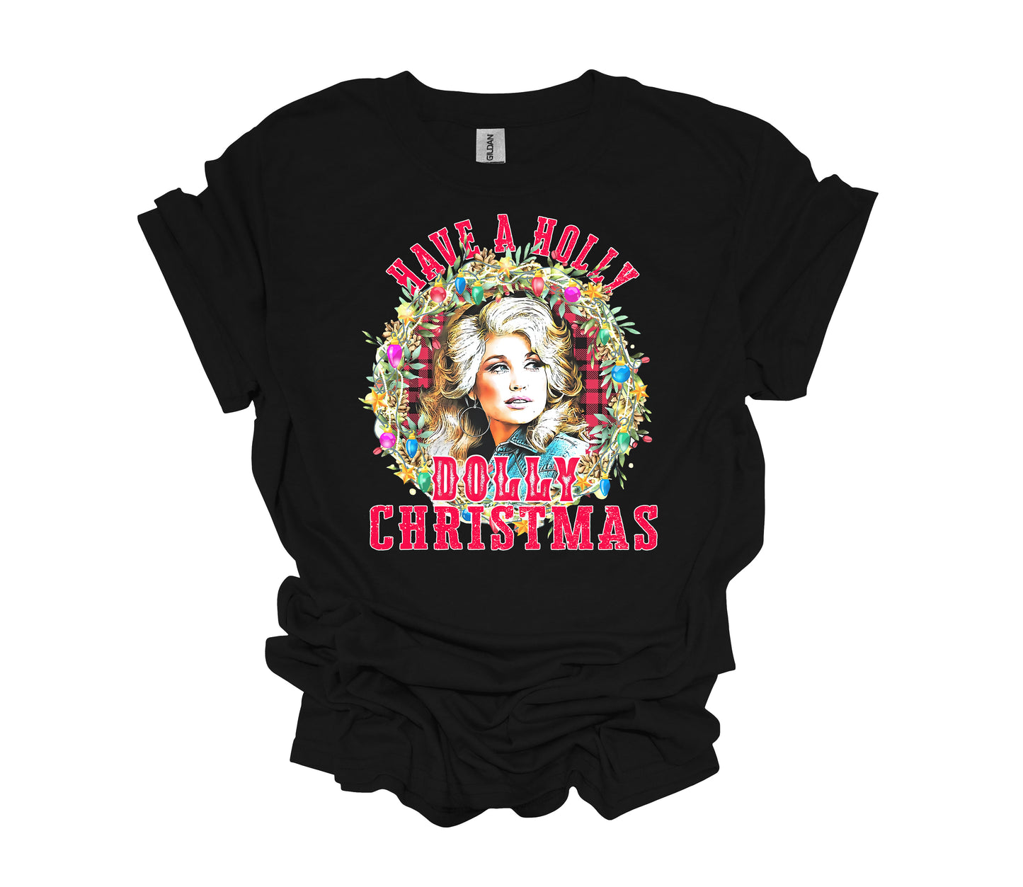 Christmas Design, Dolly Parton, Have A Holly Dolly Christmas, Unisex Shirt