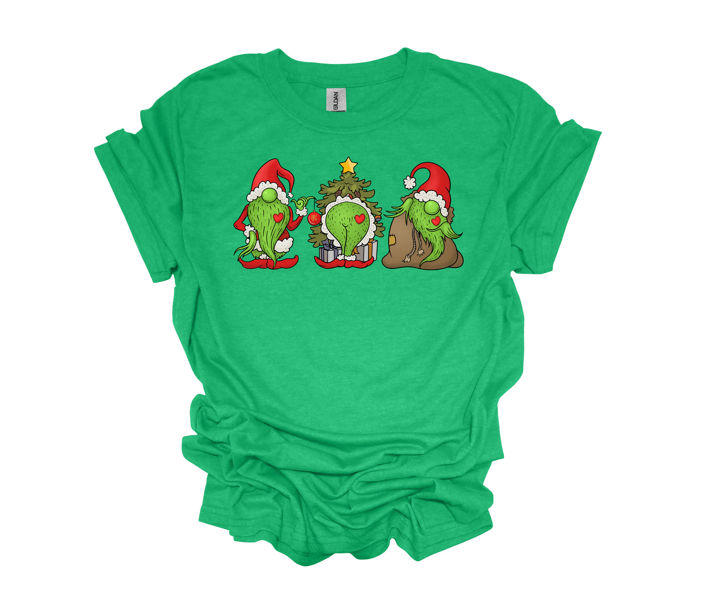 Christmas Design, Grinch Gnomes, Christmas Grinch, Holiday Shirt, Unisex Shirt