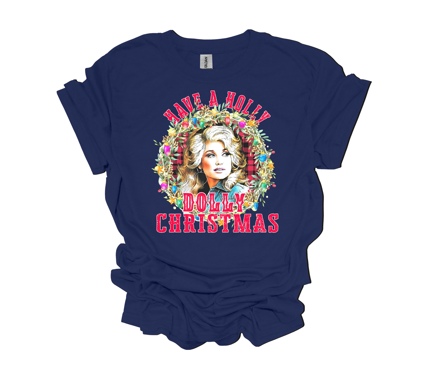 Christmas Design, Dolly Parton, Have A Holly Dolly Christmas, Unisex Shirt