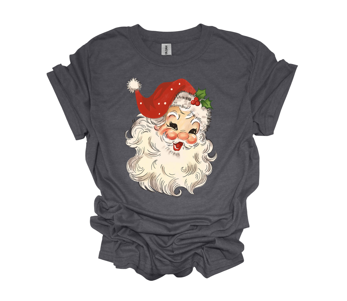 Christmas Design, Vintage Santa Claus, Christmas Santa, Unisex Shirt