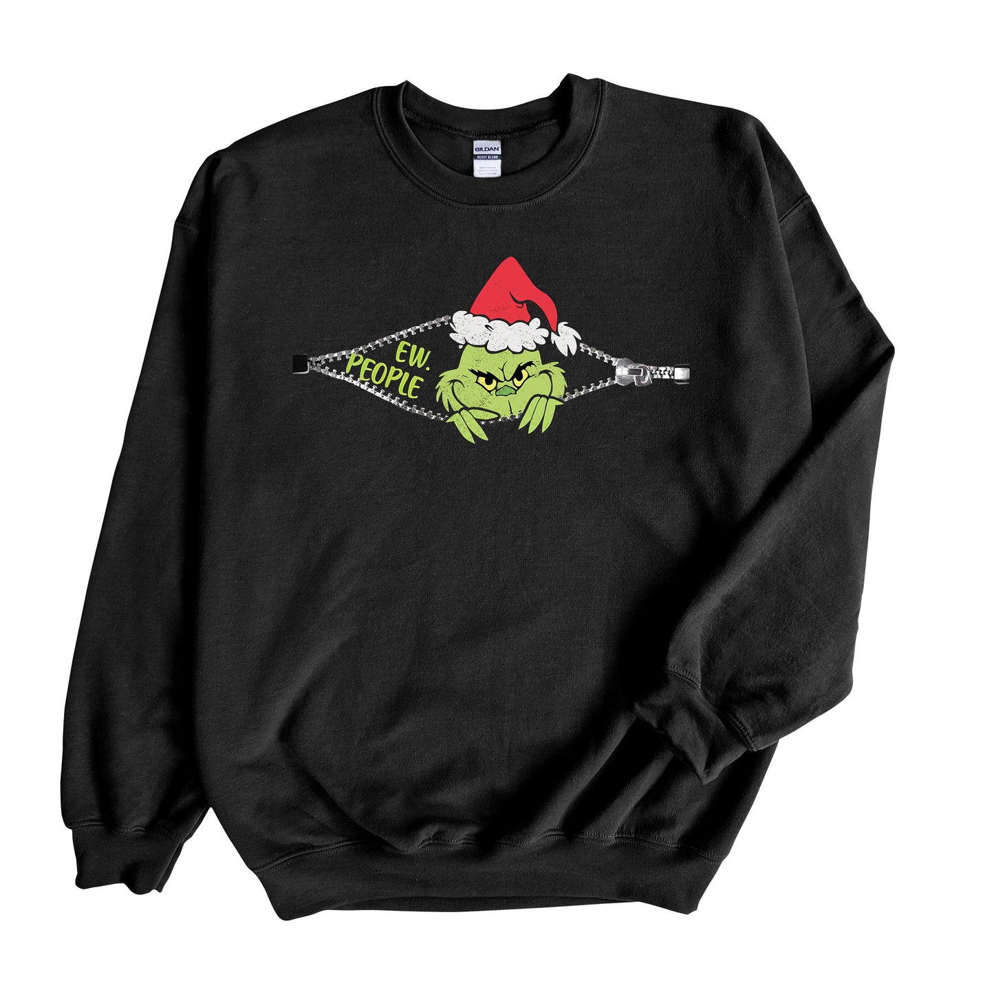 Copy of Christmas Design, Ew People, The Grinch, Holiday Movie Shirt, Sweatshirt Or Tee Shirt, Black