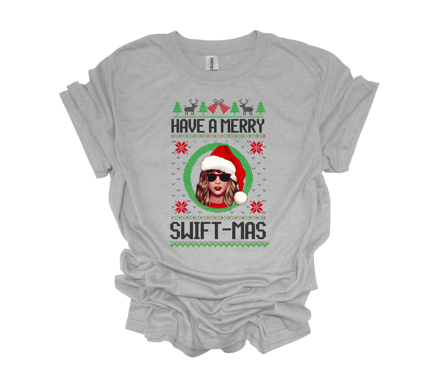 Christmas Design, Have A Merry Swiftmas, Taylor Swift Christmas, Holiday Shirt, Unisex Shirt