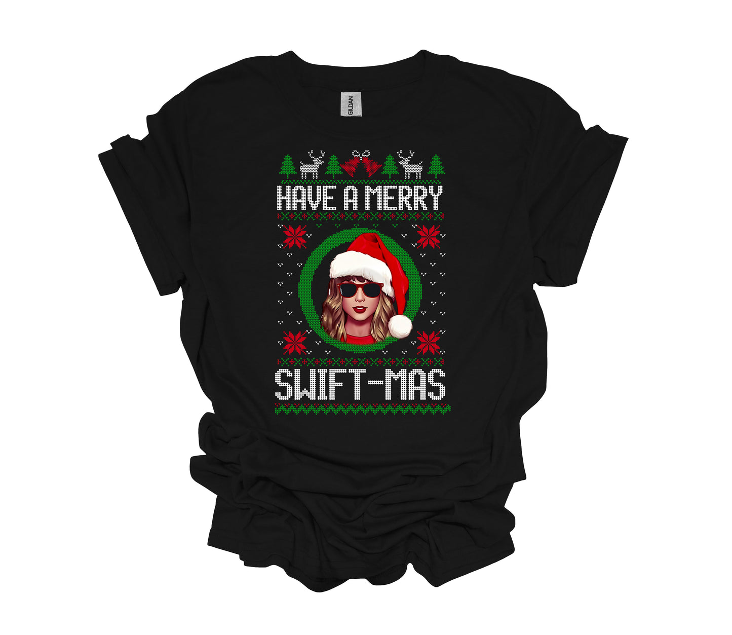 Christmas Design, Have A Merry Swiftmas, Taylor Swift Christmas, Holiday Shirt, Unisex Shirt