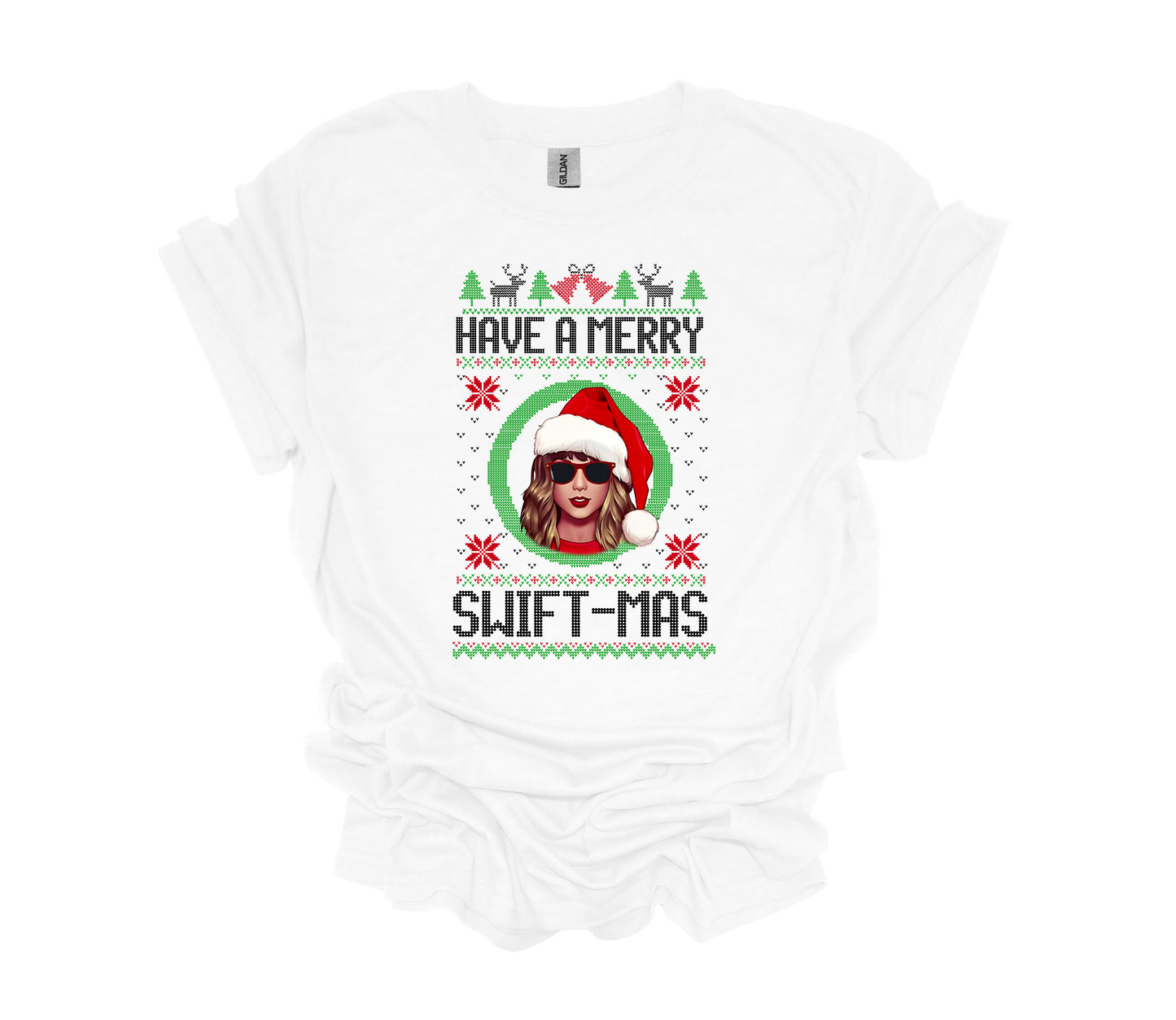 Christmas Design, Have A Merry Swiftmas, Taylor Swift Christmas, Holiday Shirt, Unisex Shirt