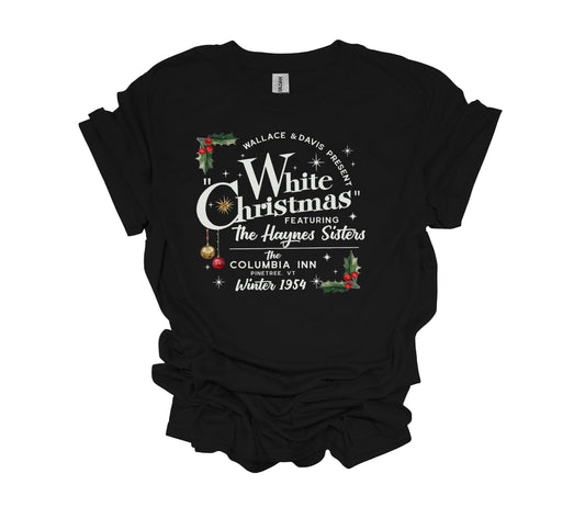 Christmas Design, White Christmas, Christmas Movie Unisex Shirt