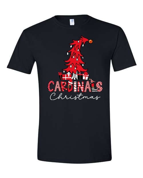 Christmas Design, Cardinals Christmas, Louisville Fan, Red Christmas, Unisex Shirt (Copy) (Copy)