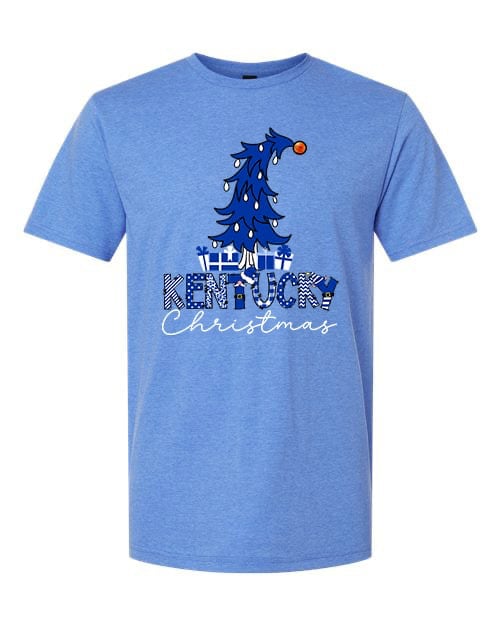 Christmas Design, Kentucky Christmas, Kentucky Fan, Blue Christmas, Unisex Shirt (Copy)