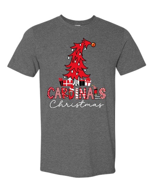 Christmas Design, Cardinals Christmas, Louisville Fan, Red Christmas, Unisex Shirt (Copy) (Copy)